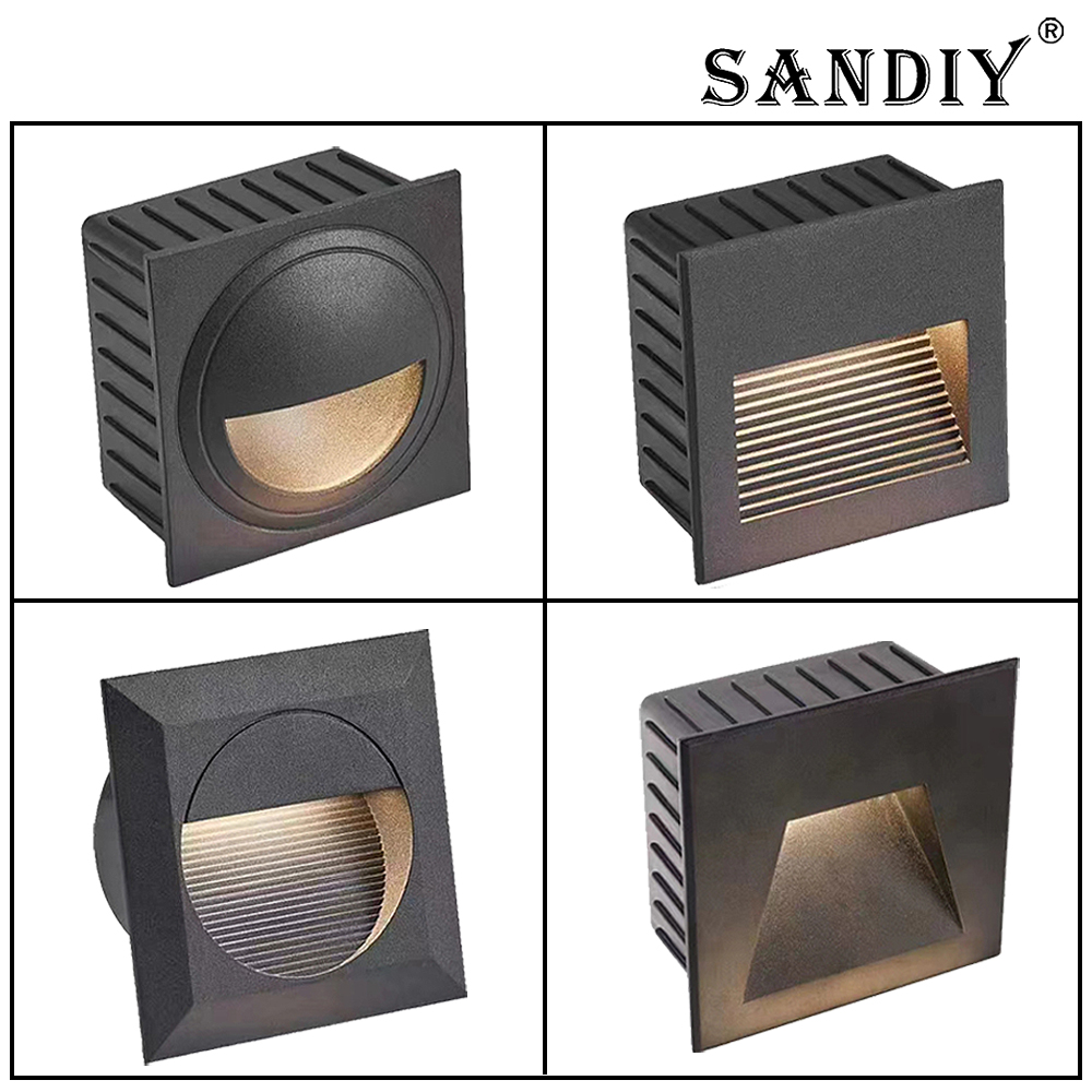 Outdoor Lighting On House - SANDIY Lampu Dinding Luar Ruangan Tersembunyi