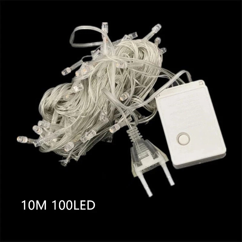 Outdoor Lighting On House - 110V 220V 10M 100 Lampu LED