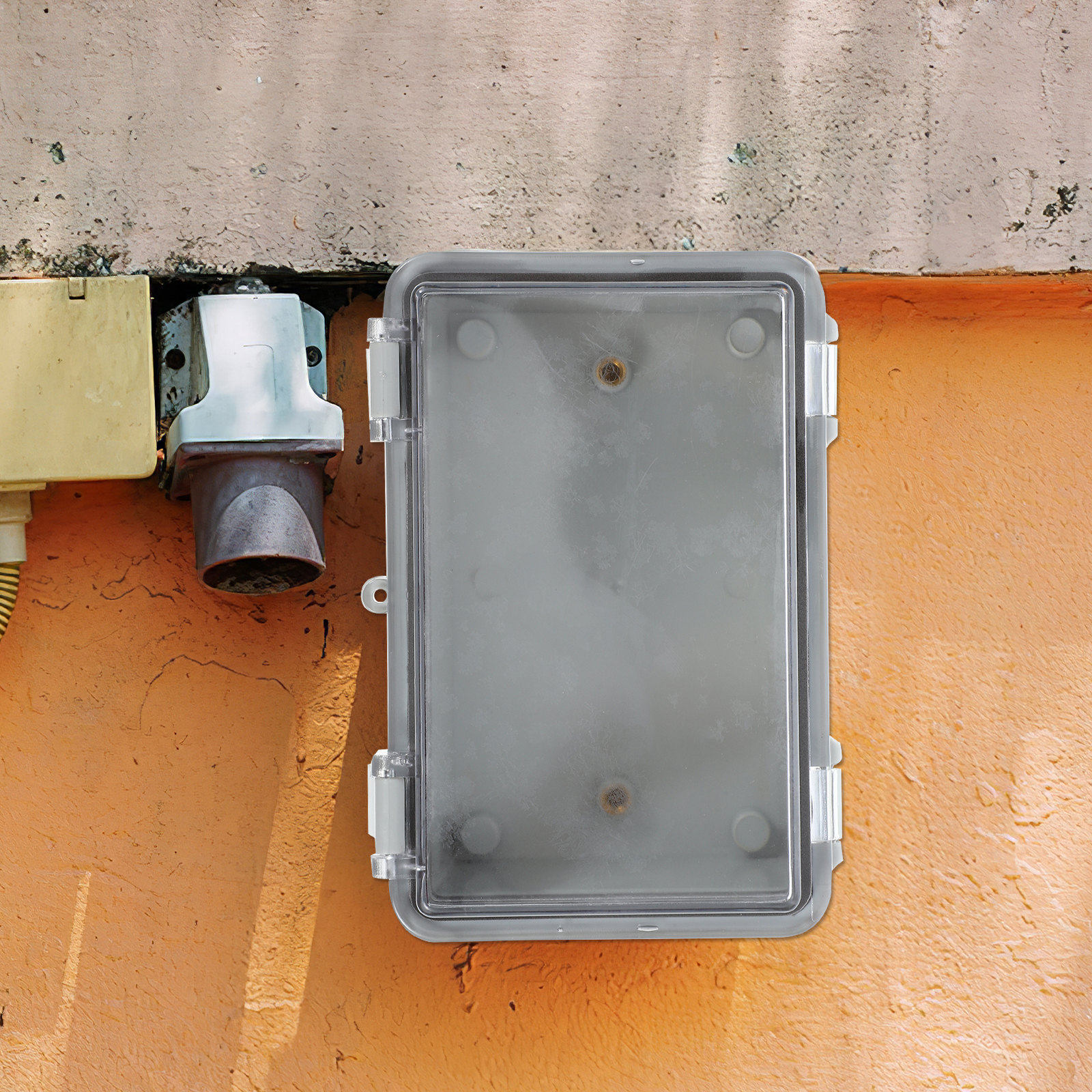 Outdoor Lighting Junction - Kotak Sambungan Plastik Tahan Cuaca untuk