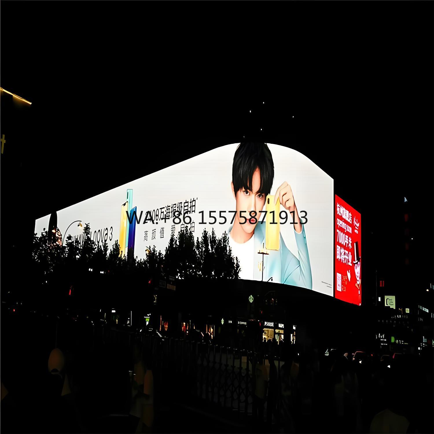 Outdoor Lighting Video - Layar LED P4 Luar Ruangan Kustom