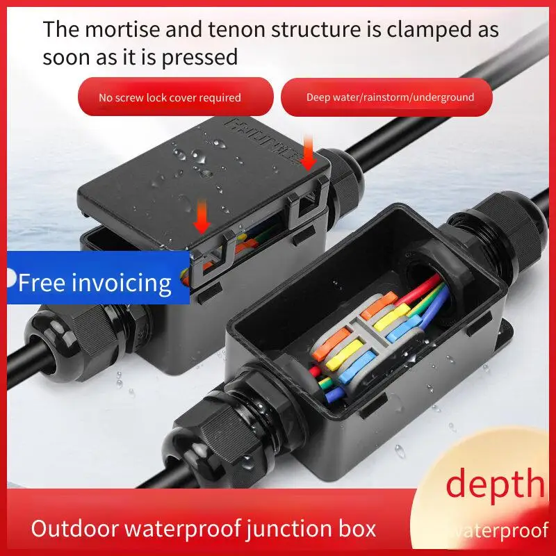 Outdoor Lighting Junction - Kotak Sambungan Lampu Jalan Kabel Tahan
