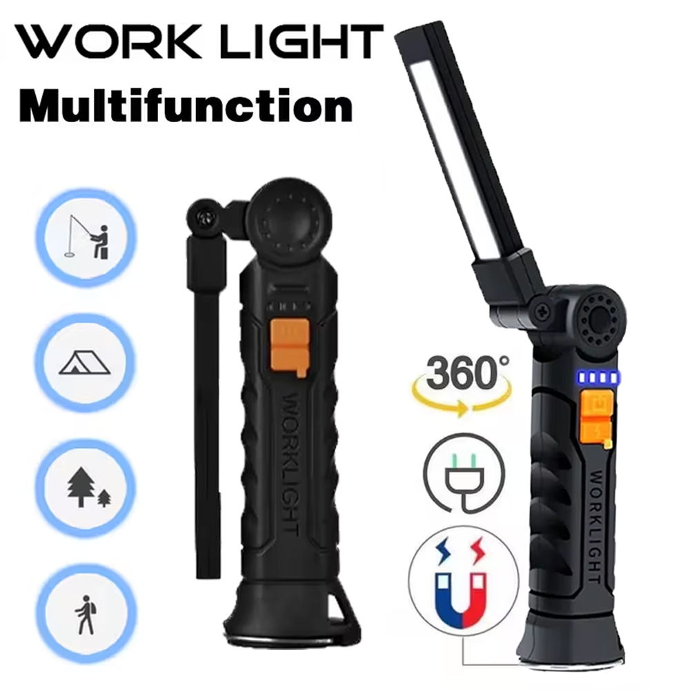 Outdoor Lighting Nearby - Senter LED COB Portabel Senter Isi