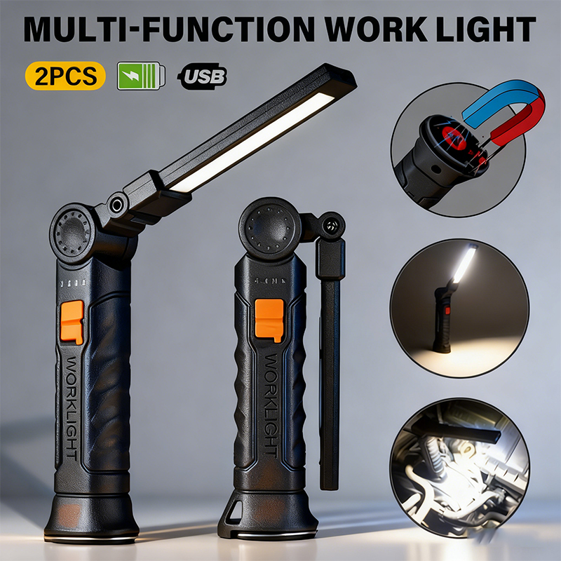Outdoor Lighting Replacement Bulbs - Senter LED COB Portabel Lampu Kerja