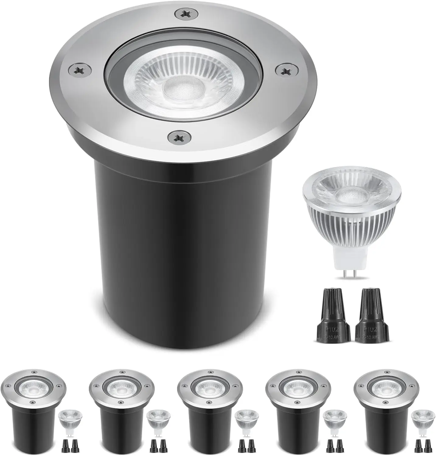 Outdoor Lighting Underground Wiring - 6 Paket Lampu LED Lanskap Tegangan