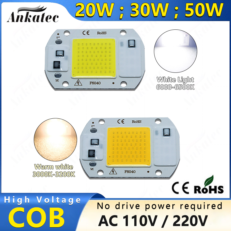 Outdoor Lighting Diy - 3000K 6000K LED COB Chip Lampu