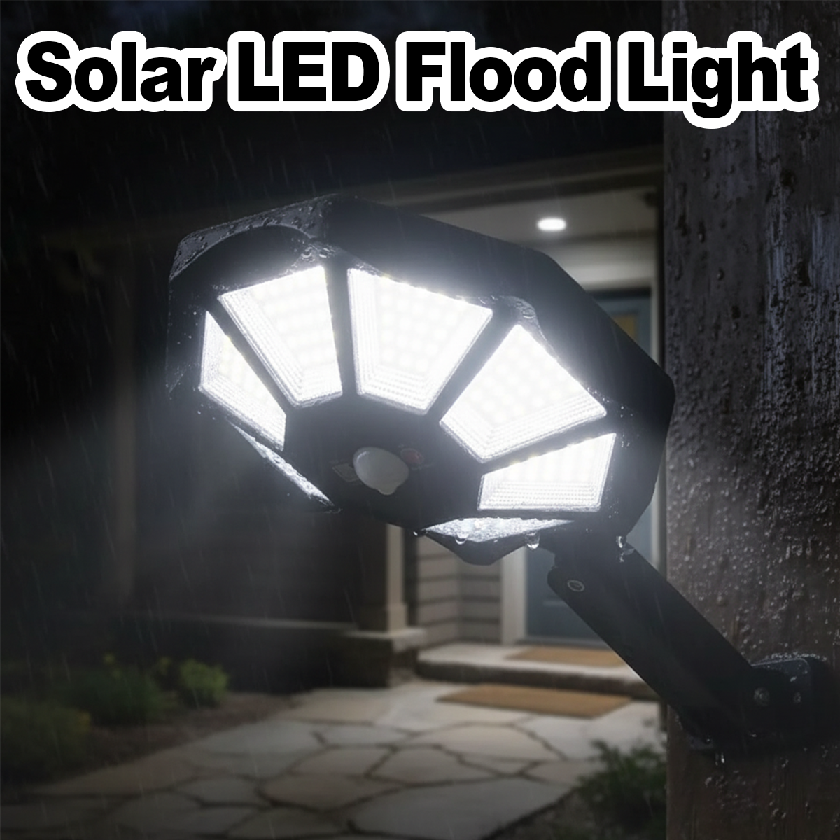 Outdoor Lighting Around Pool - Lampu Tenaga Surya Sensor Gerak Luar