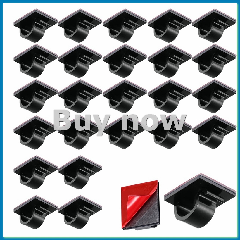 Outdoor Lighting Hooks - 50 Buah Klip Kabel Mini Pengait