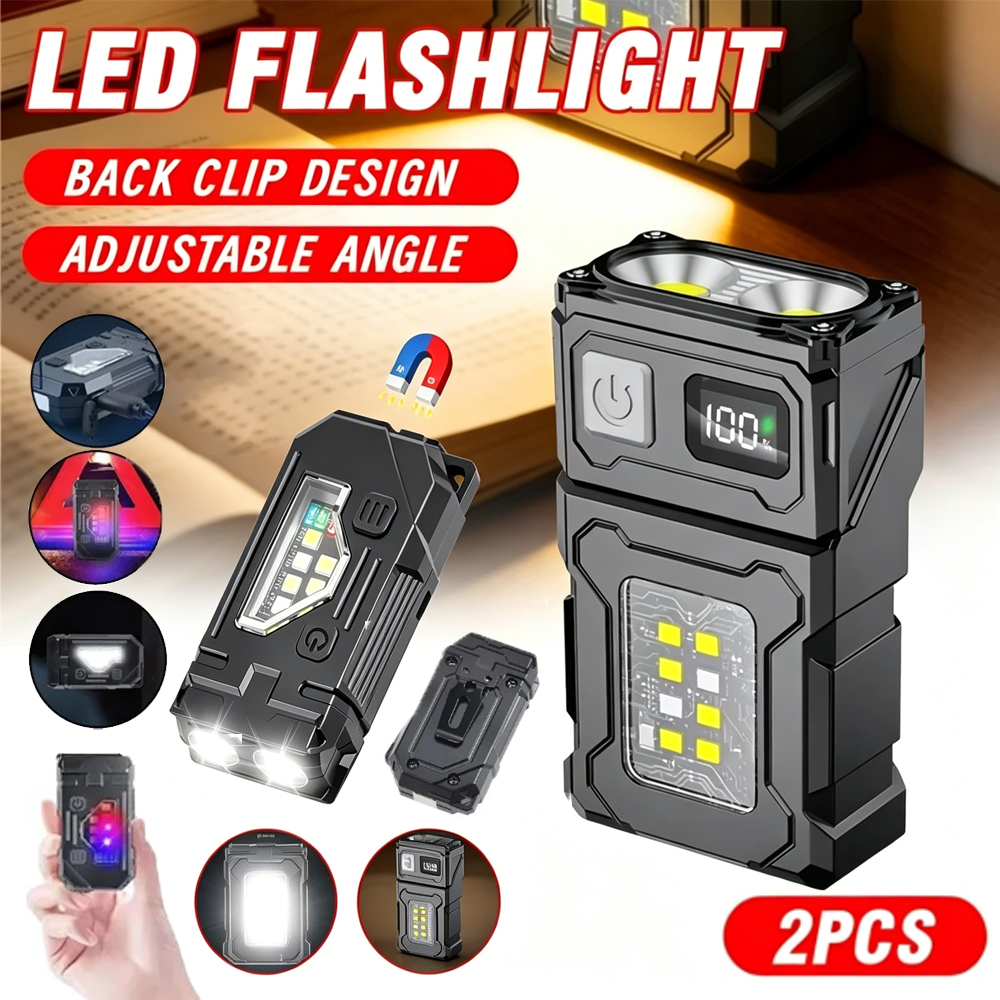 Outdoor Lighting Nearby - Senter LED Mini USB Isi Ulang