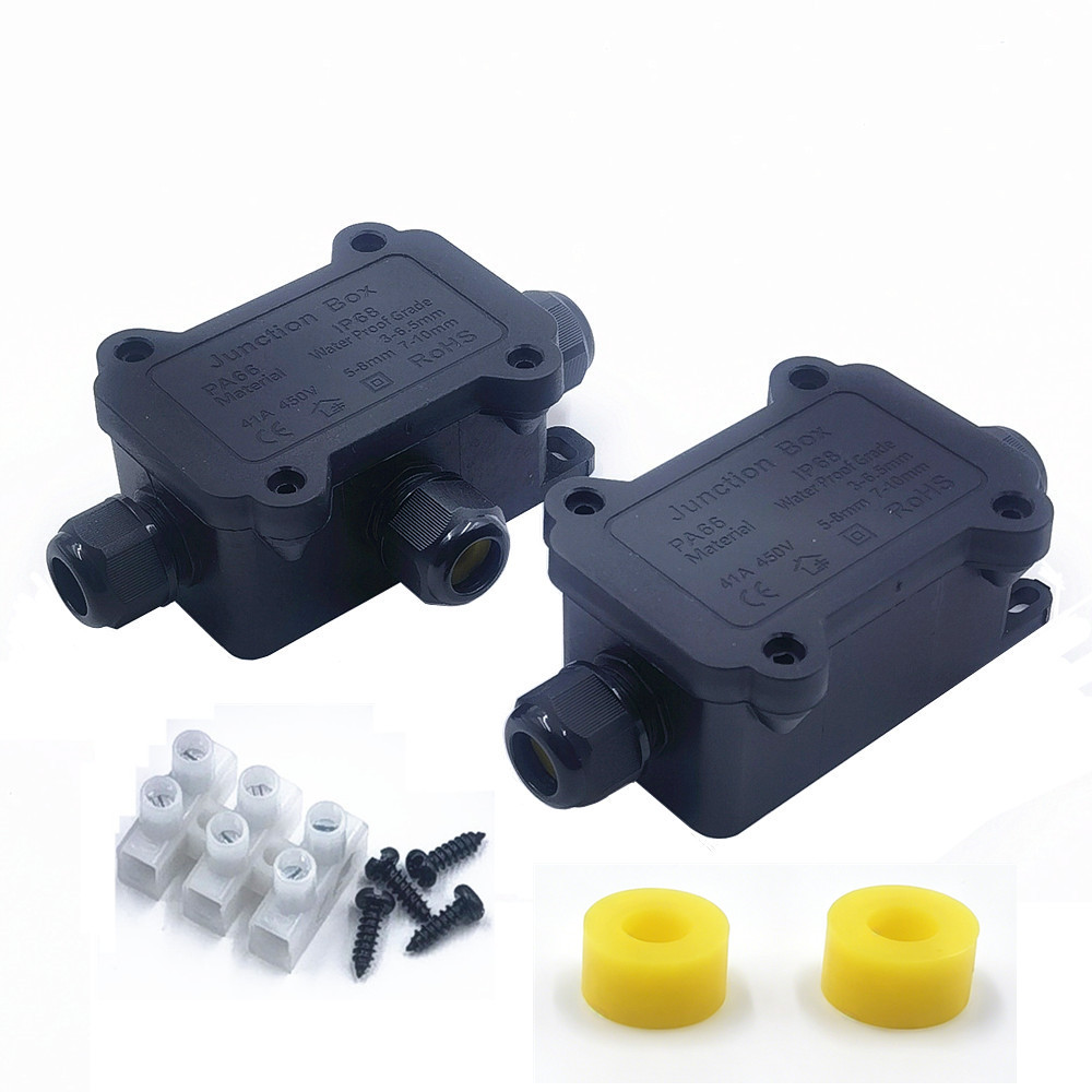 Outdoor Lighting Junction - Kotak Sambungan Tahan Air IP68 2/3