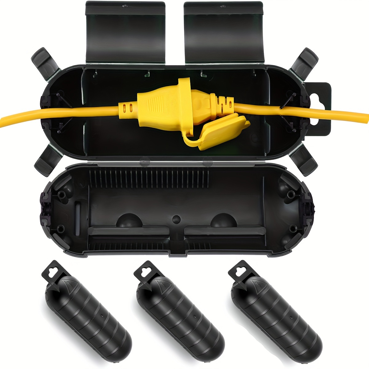 Outdoor Lighting Junction - Penutup Pengaman Kabel Ekstensi Luar Ruangan,