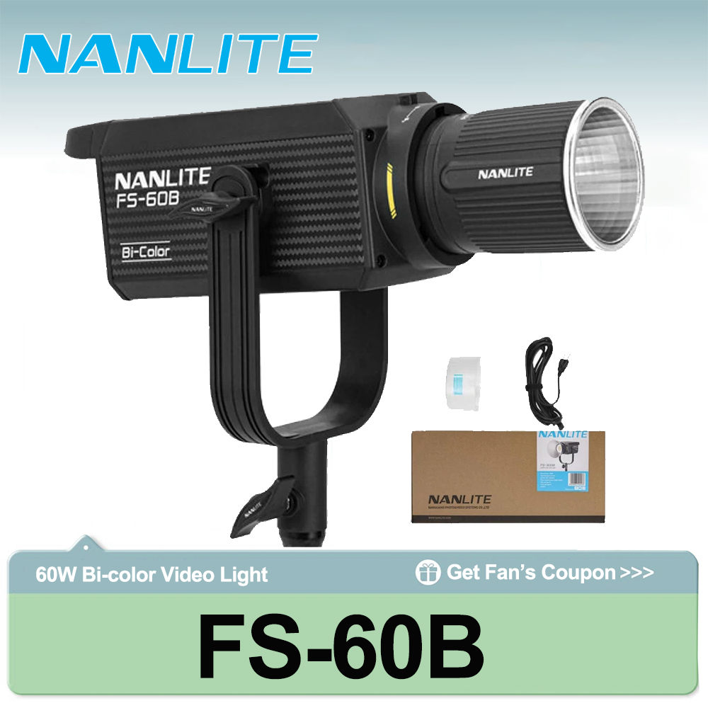 Outdoor Lighting Video - Lampu Sorot Bi-color Nanlite FS-60B 70W
