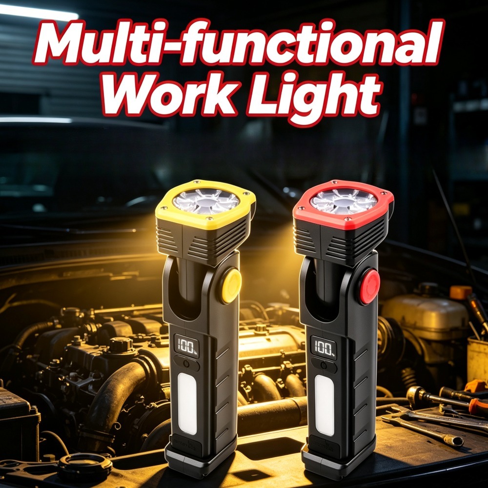 Outdoor Lighting Hooks - Lampu Kerja Portabel Multifungsi Baru LED
