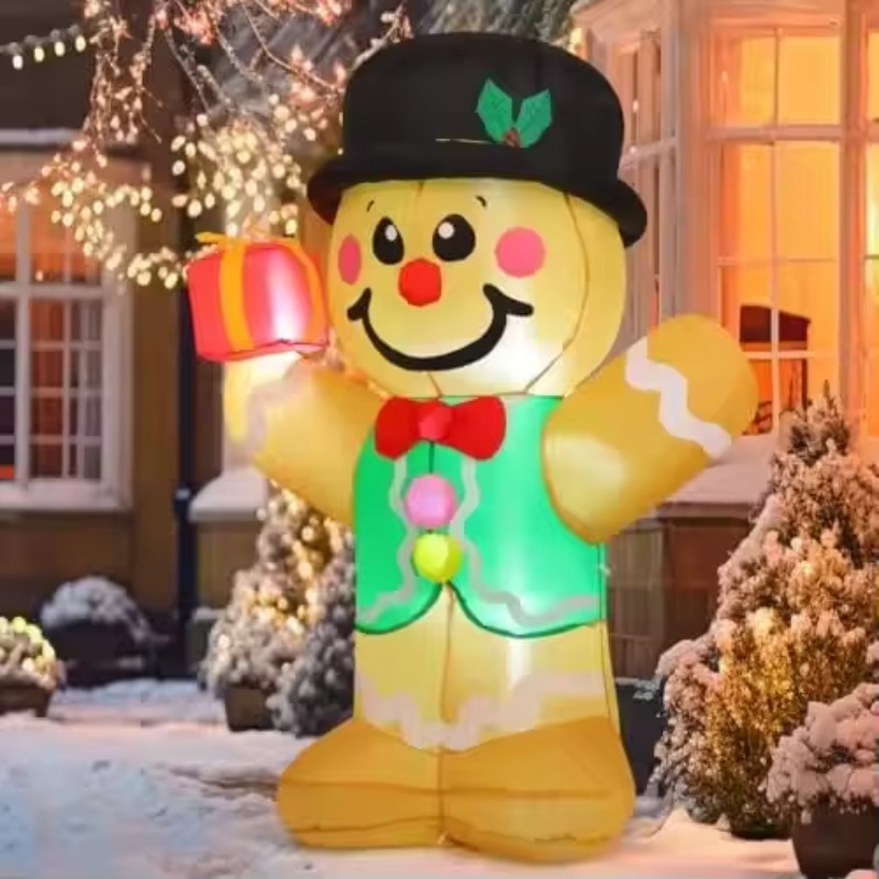 Outdoor Lighting Xmas - Dekorasi Natal Luar Ruangan Tiup Manusia