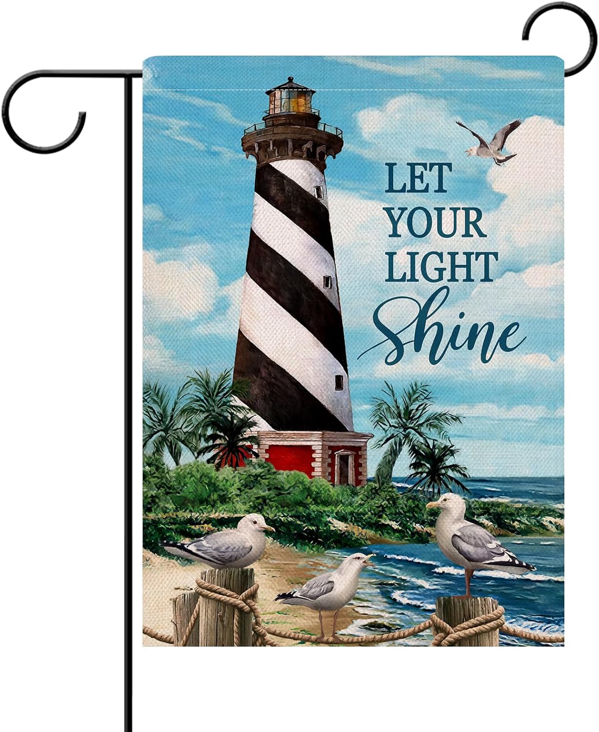 Outdoor Lighting For Your Yard - Dyrenson Bendera Taman Dekoratif Menara Lighthouse
