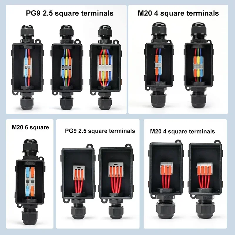Outdoor Lighting Junction - Kotak Sambung Tahan Air Luar Ruangan