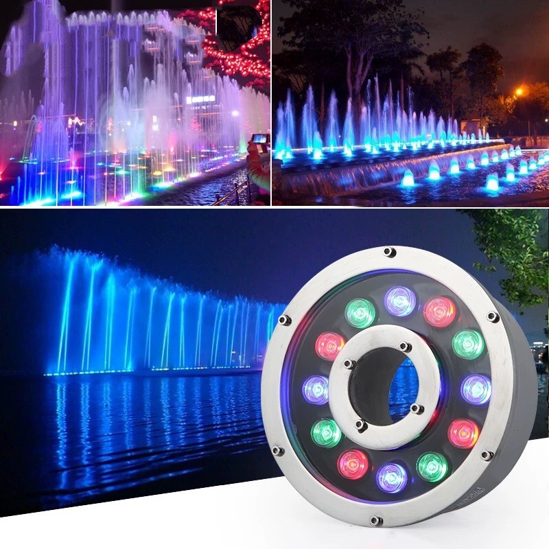 Outdoor Lighting Around Pool - Lampu Air Mancur LED RGB 12V