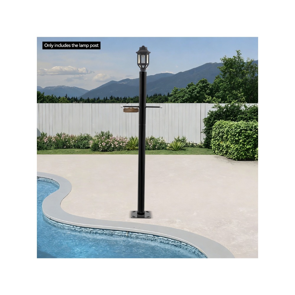 Outdoor Lighting Decoration - Tiang Lampu Jalan Terpisah 2.5m -