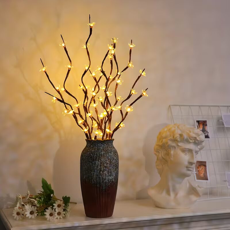 Outdoor Lighting Tree - 1/2 Buah 20LED Lampu Cabang Pohon