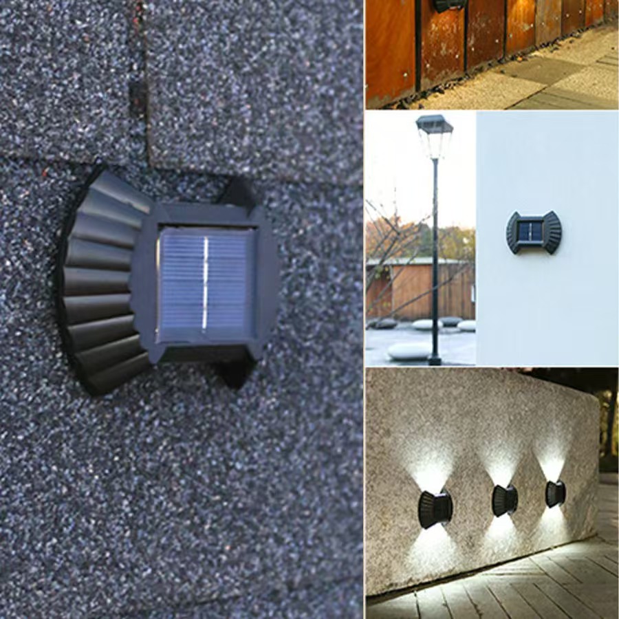 Outdoor Lighting For Your Yard - Lampu Dinding Tenaga Surya 2/8LED Tahan