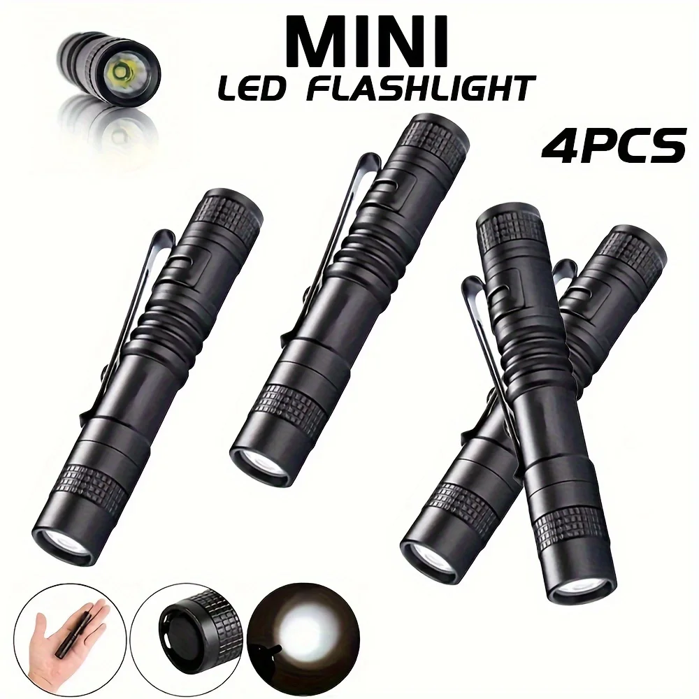 Outdoor Lighting Replacement Bulbs - 1-4 Buah Lampu Pena LED Portabel
