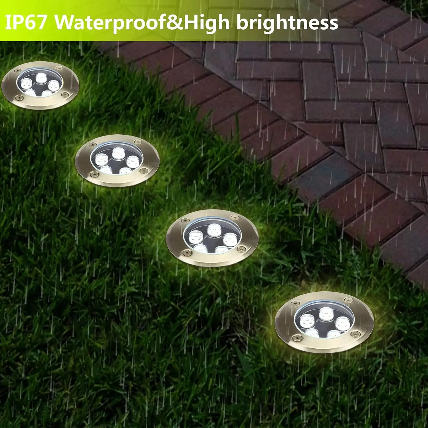 Outdoor Lighting Underground Wiring - Lampu Jalur Tersembunyi Luar Ruangan untuk