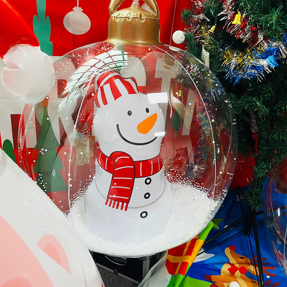 Outdoor Lighting Xmas - Bola Natal Tiup Raksasa PVC 60cm