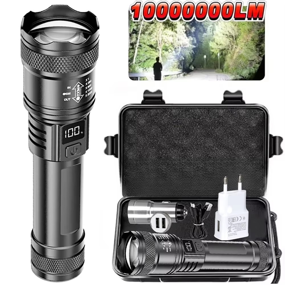 Outdoor Lighting Nearby - Senter LED Isi Ulang Senter yang