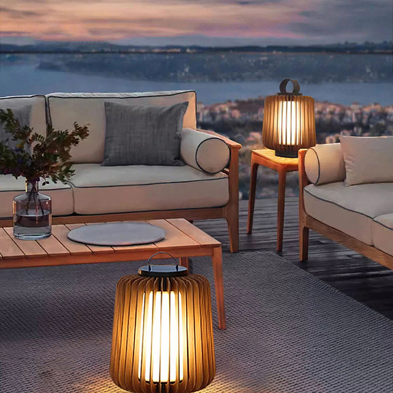 Outdoor Lighting Decoration - Lampu lantai bercahaya untuk halaman, lampu