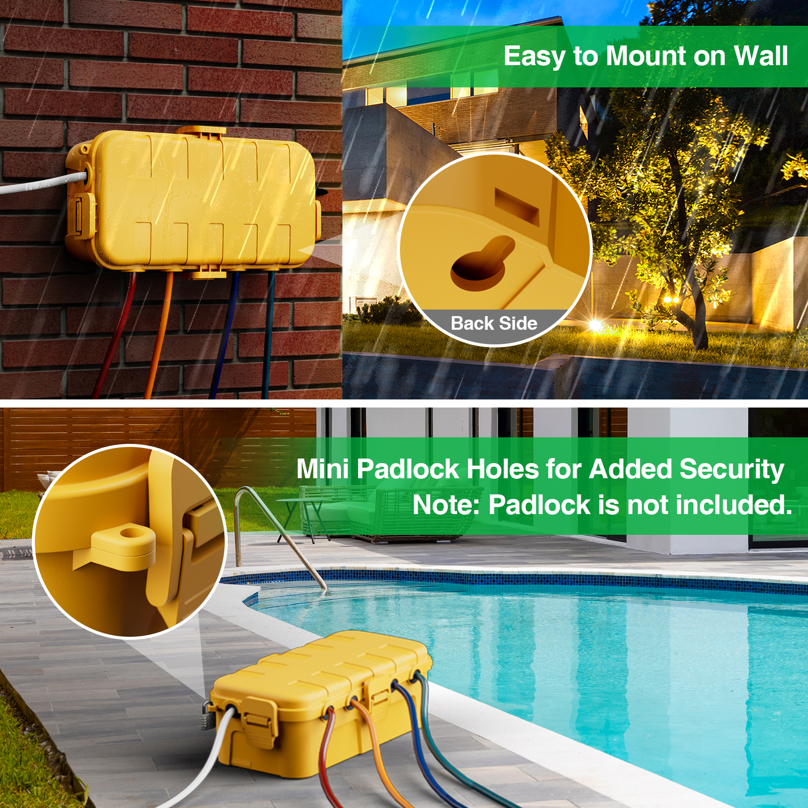Outdoor Lighting Junction - Kotak Listrik Tahan Air Luar Ruangan
