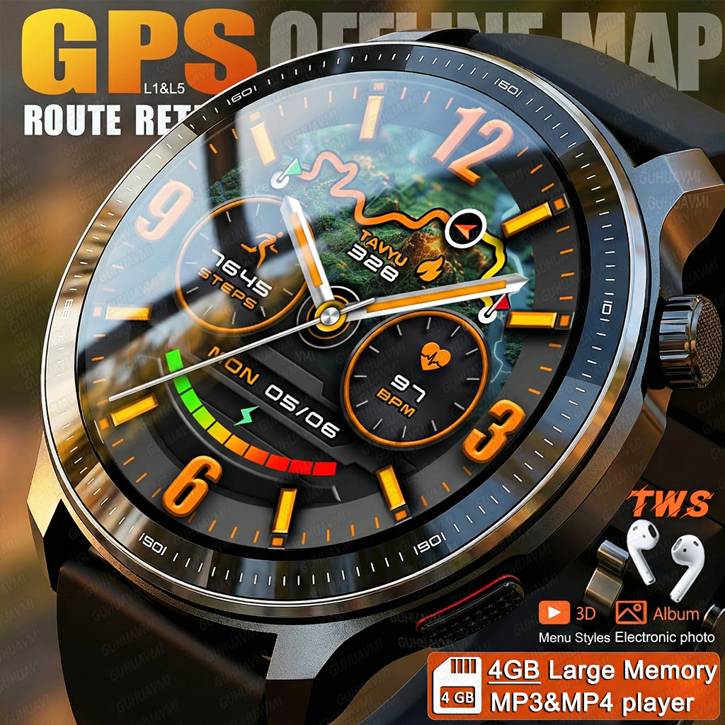 Outdoor Lighting Video - Jam Tangan Pintar Penyimpanan 4GB Baru