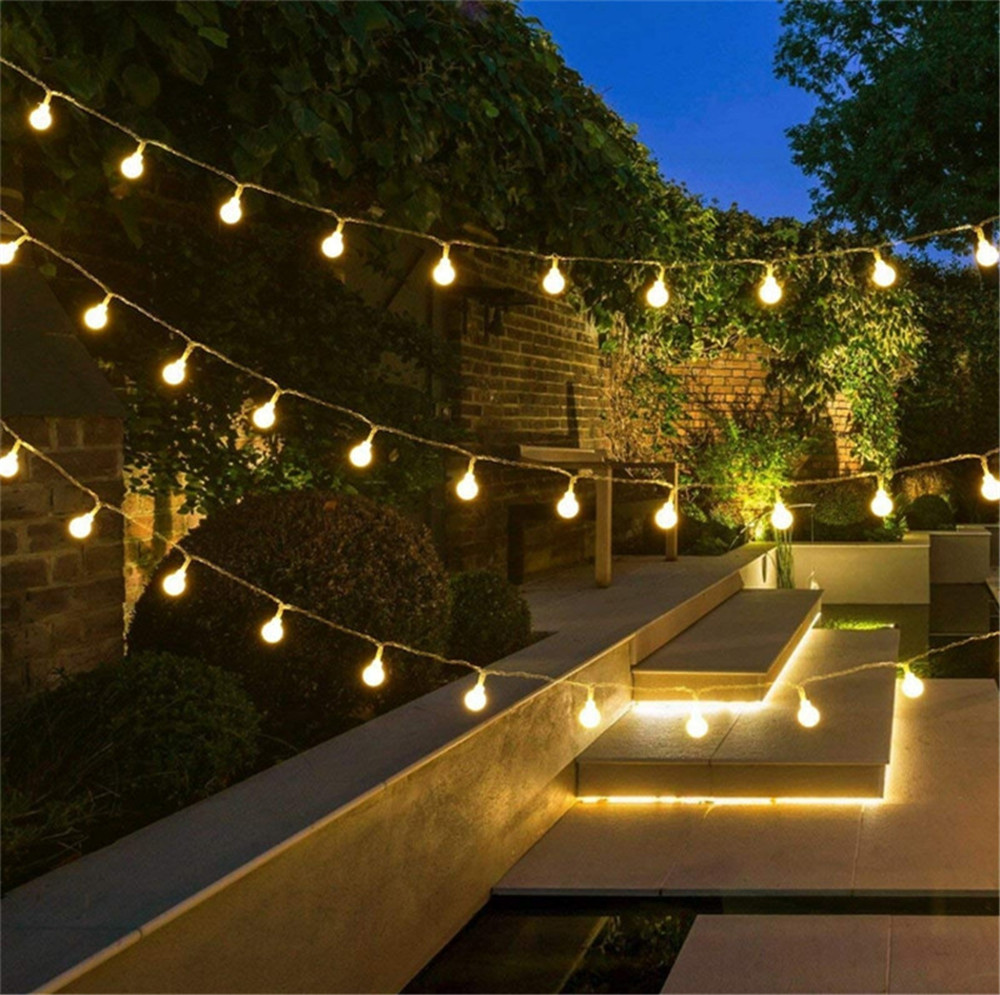 Lampu String Tenaga Surya/USB/ - Outdoor Lighting Decoration ulasan dan harga