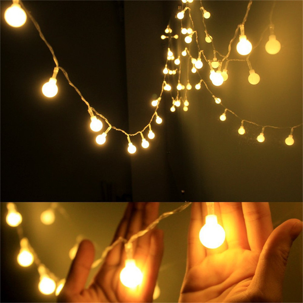 Lampu String Tenaga Surya/USB/ - Outdoor Lighting Decoration ulasan dan harga
