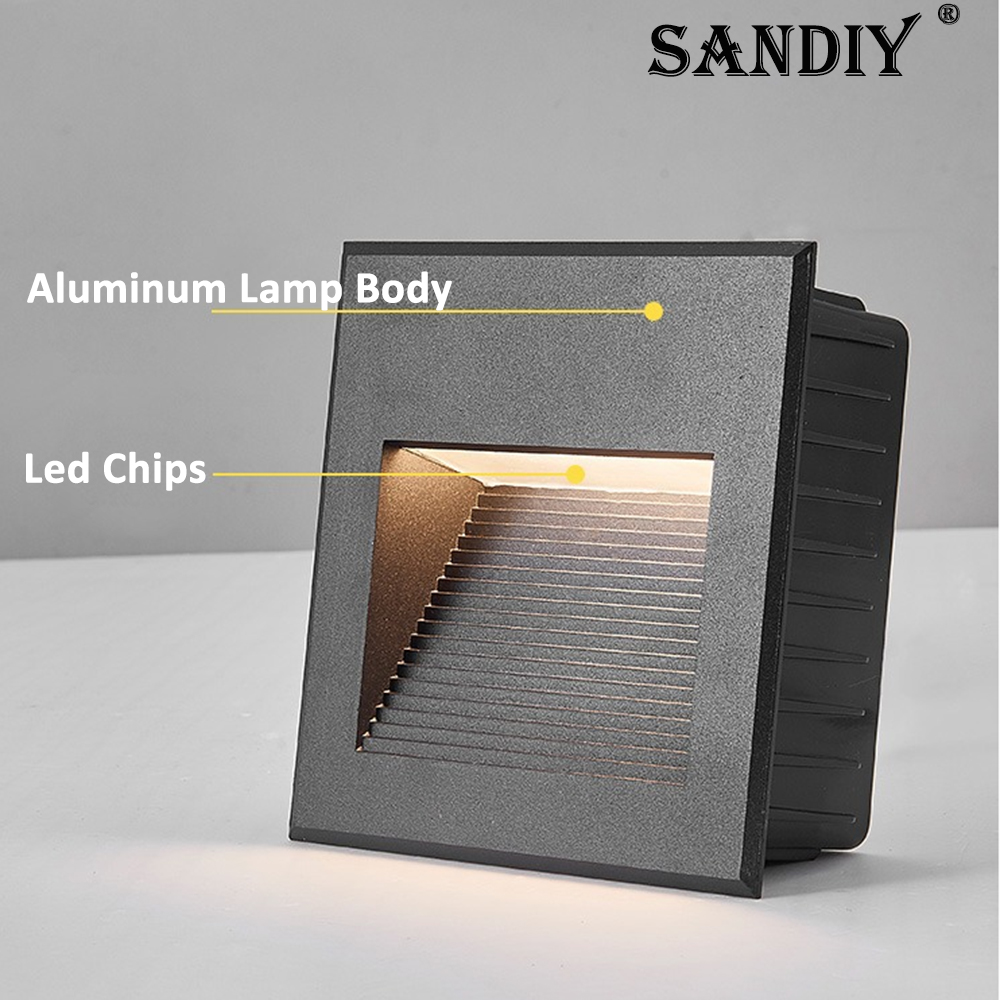 SANDIY Lampu Dinding Luar Ruan - Outdoor Lighting On House ulasan dan harga