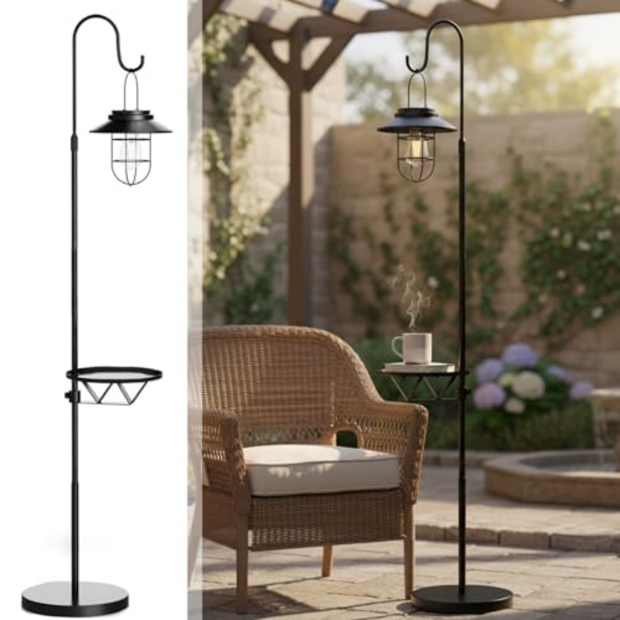 Lampu Lantai Tenaga Surya deng - Outdoor Lighting Hooks ulasan dan harga
