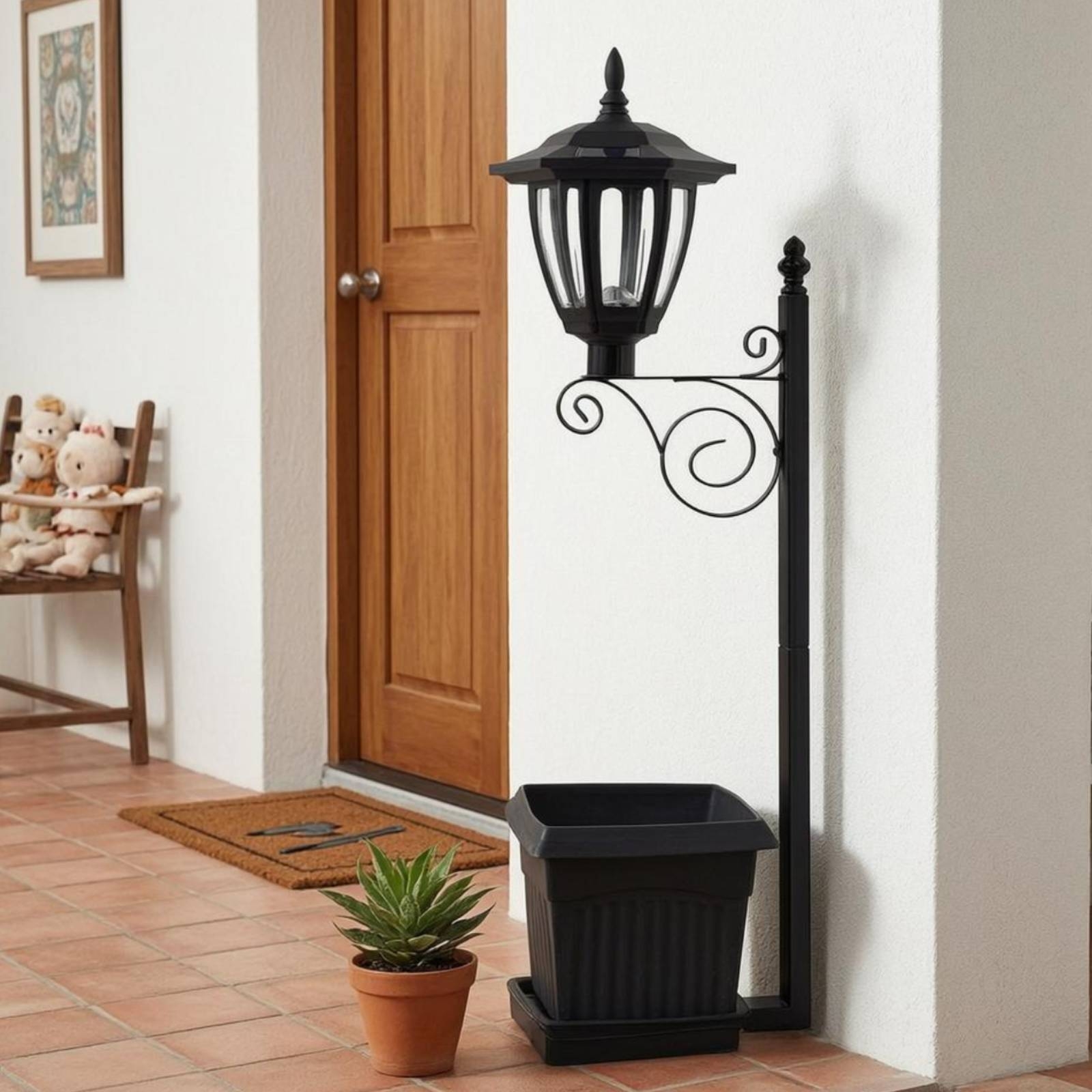 Lampu Pot Bunga Tenaga Surya D - Outdoor Lighting Decoration ulasan dan harga