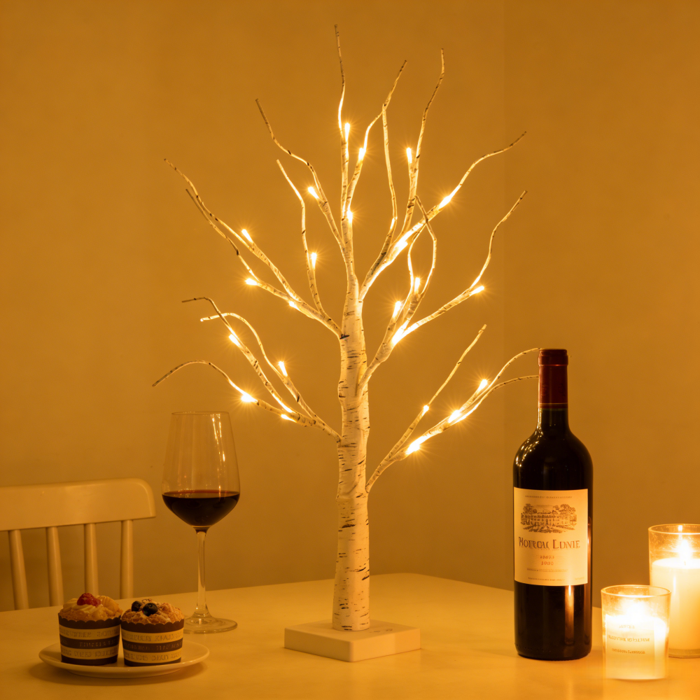 Lampu Pohon Birch Bercahaya LE - Outdoor Lighting On House ulasan dan harga