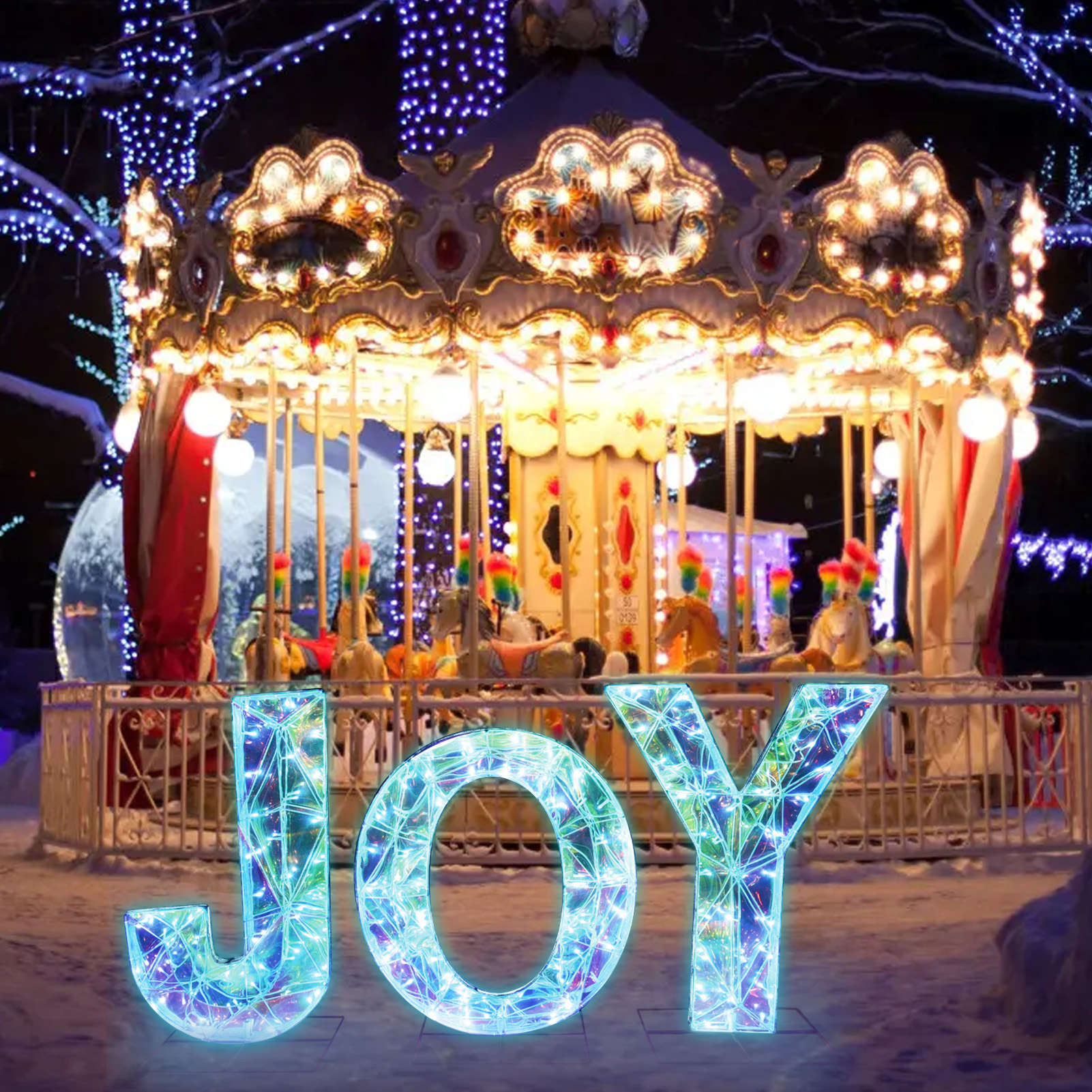 3 Buah Dekorasi Natal Luar Rua - Outdoor Lighting Xmas ulasan dan harga