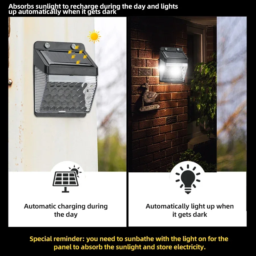 Lampu LED Tenaga Surya Sensor  - Outdoor Lighting Decoration ulasan dan harga