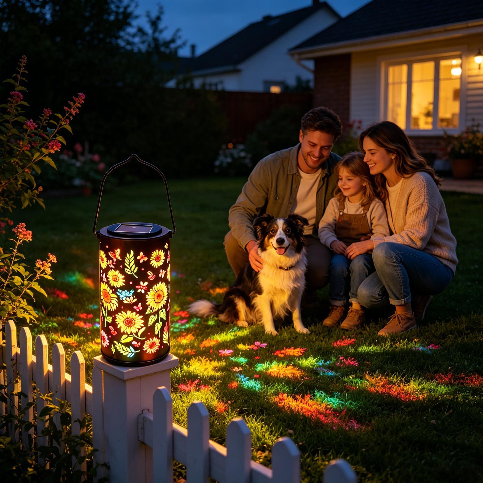 Lampu Tenaga Surya Bentuk Bung - Outdoor Lighting Tree ulasan dan harga