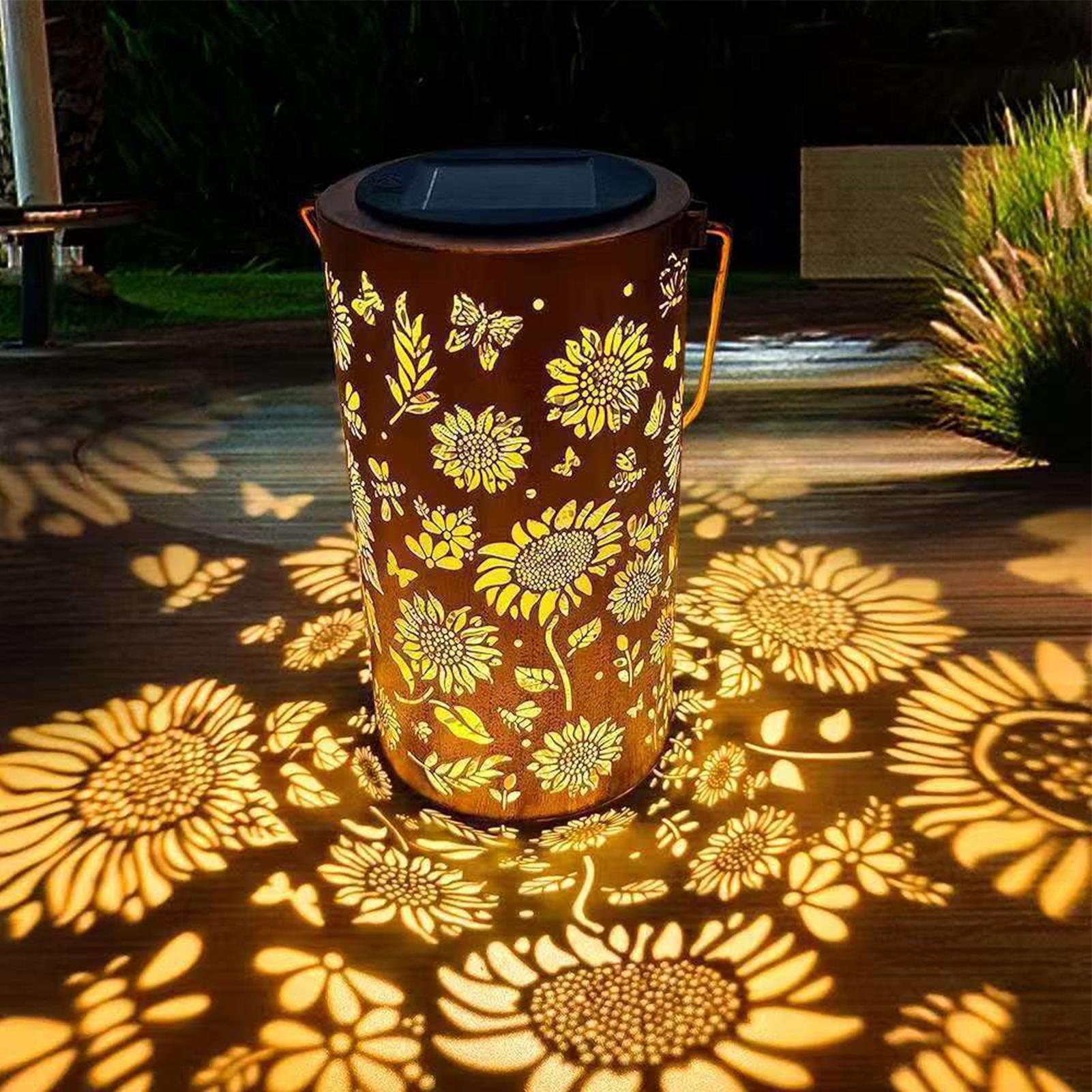 Lampu Tenaga Surya Bentuk Bung - Outdoor Lighting Tree ulasan dan harga