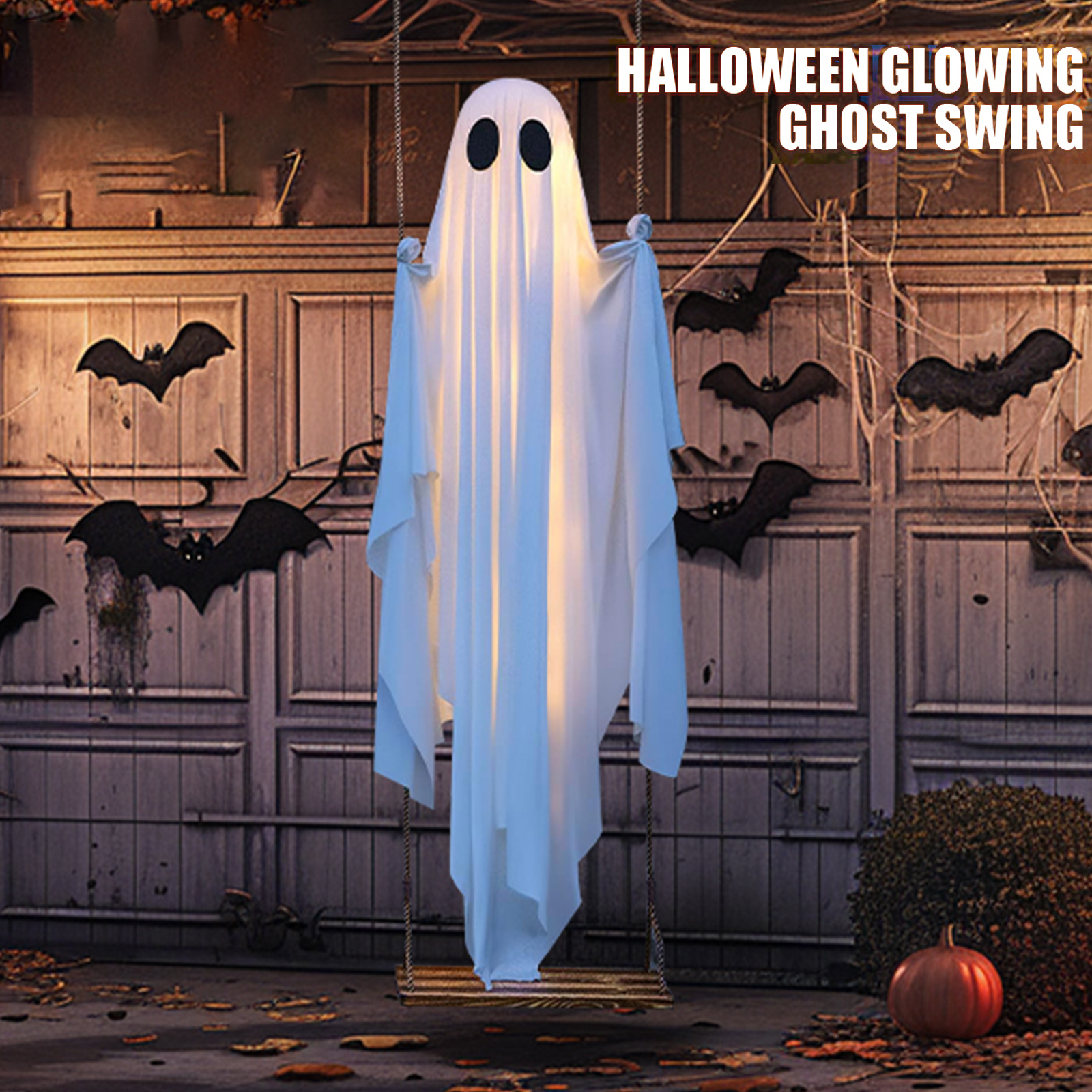 Dekorasi Hantu Gantung Hallowe - Outdoor Lighting Tree ulasan dan harga