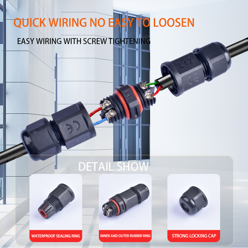 IP68 Konektor Tahan Air Kabel  - Outdoor Lighting Junction ulasan dan harga