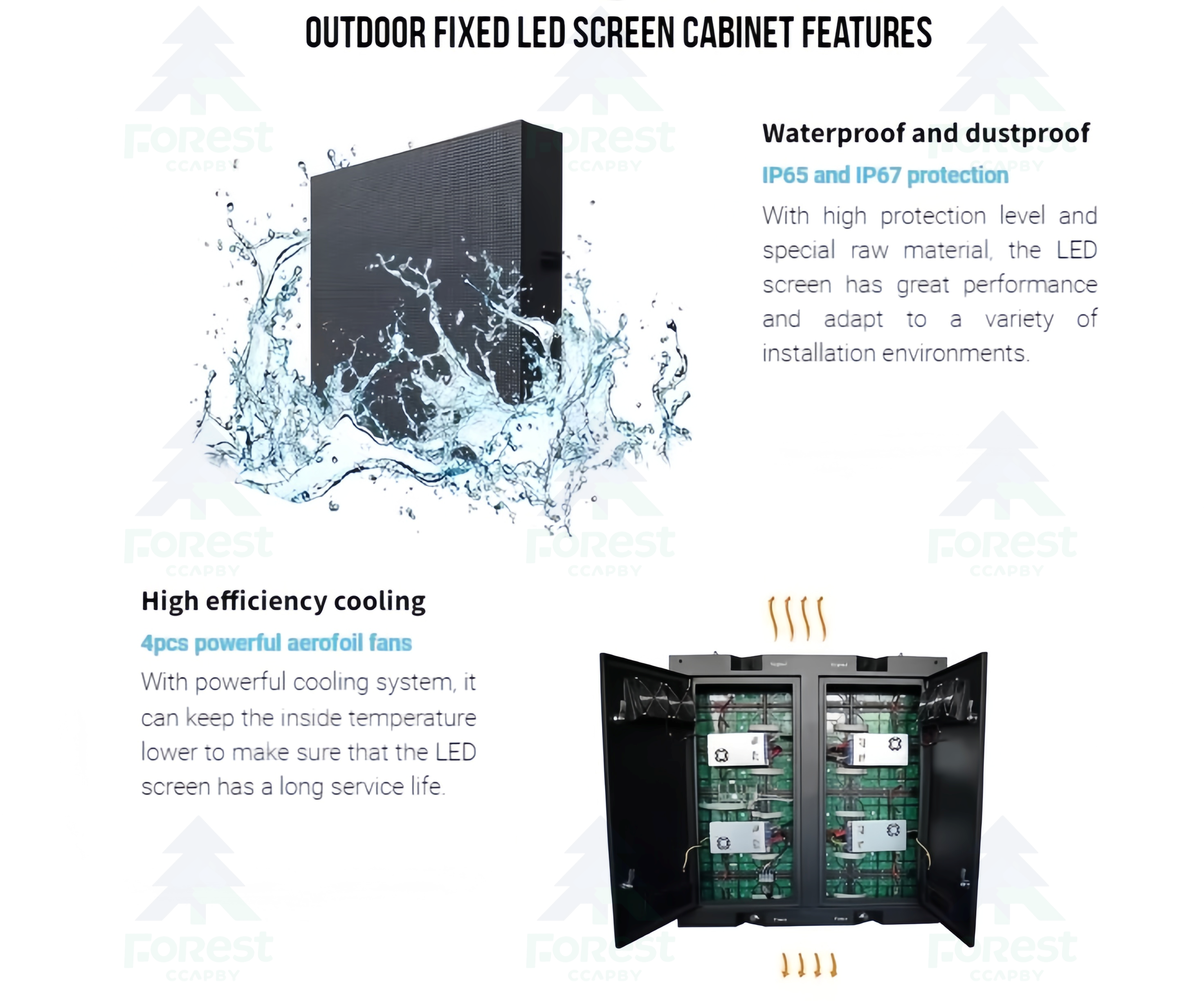 Layar Iklan LED Luar Ruangan P - Outdoor Lighting Video ulasan dan harga
