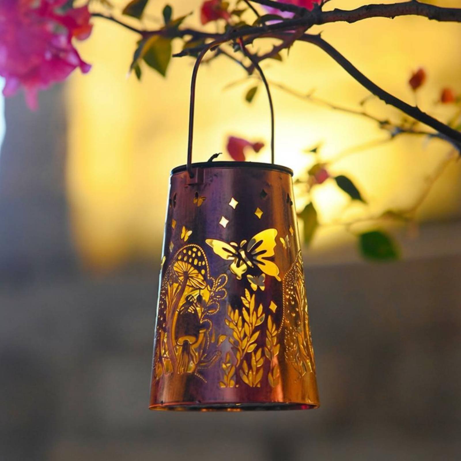 Lampu Taman Motif Bunga, Lampu - Outdoor Lighting Decoration ulasan dan harga