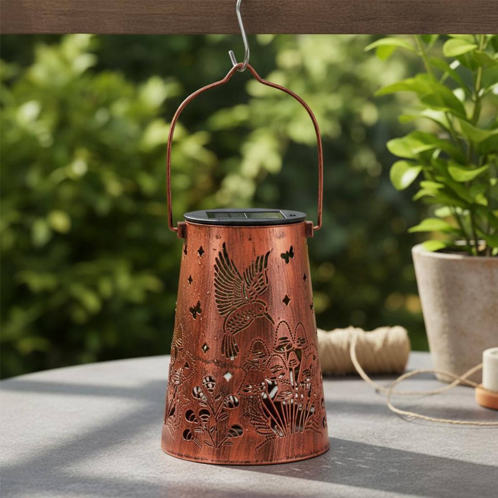 Lampu Taman Motif Bunga, Lampu - Outdoor Lighting Decoration ulasan dan harga