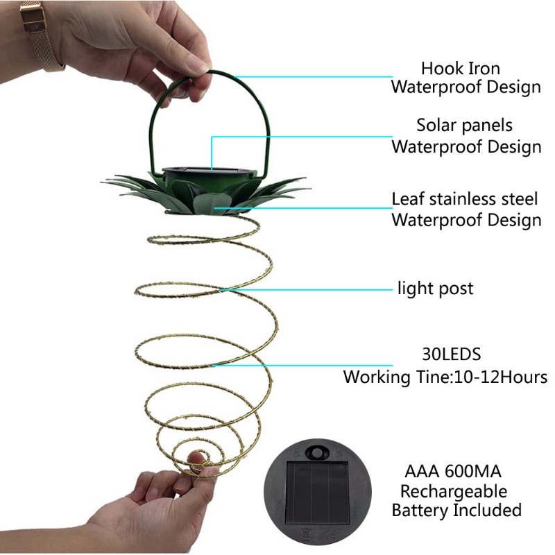 Lampu Pengisian Tenaga Surya L - Outdoor Lighting Wire ulasan dan harga