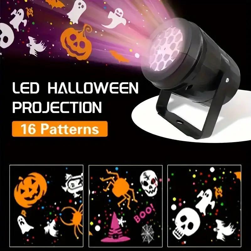 Lampu Proyektor LED Halloween  - Outdoor Lighting Xmas ulasan dan harga