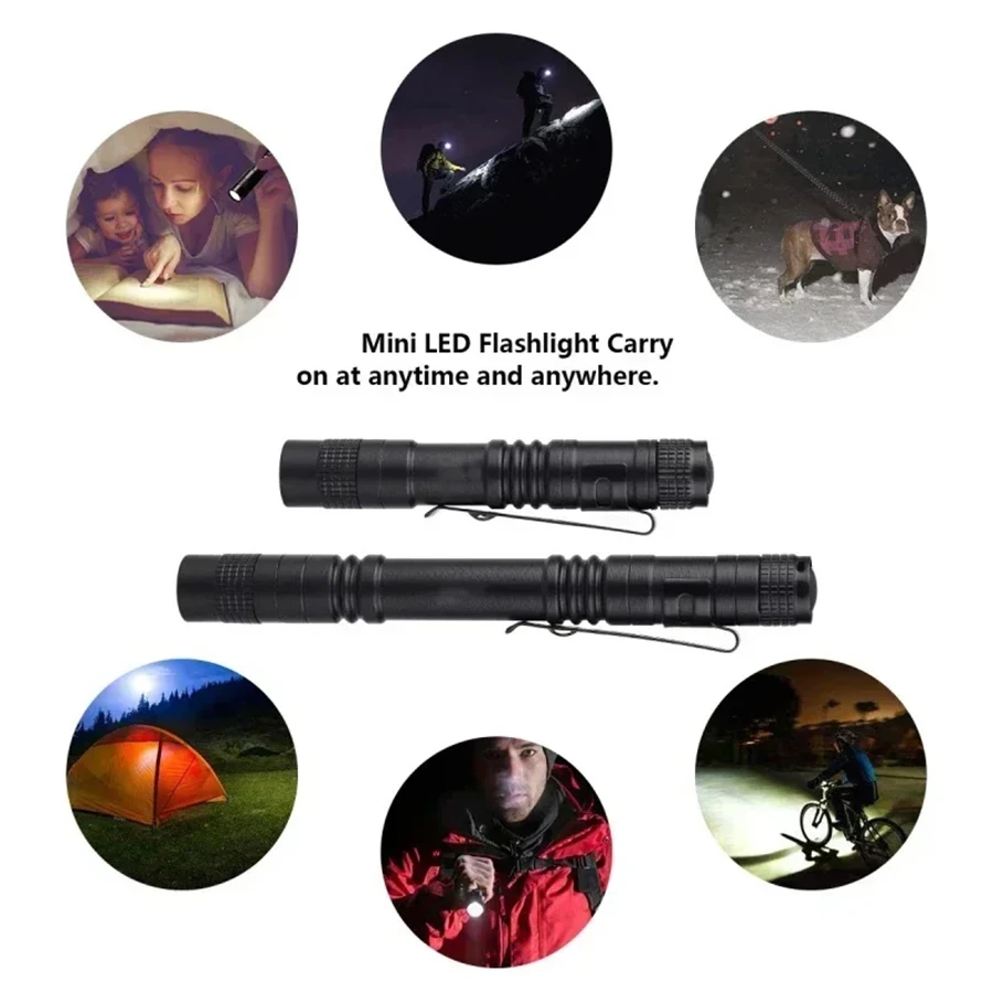 Senter LED Mini Portabel Saku  - Outdoor Lighting Nearby ulasan dan harga