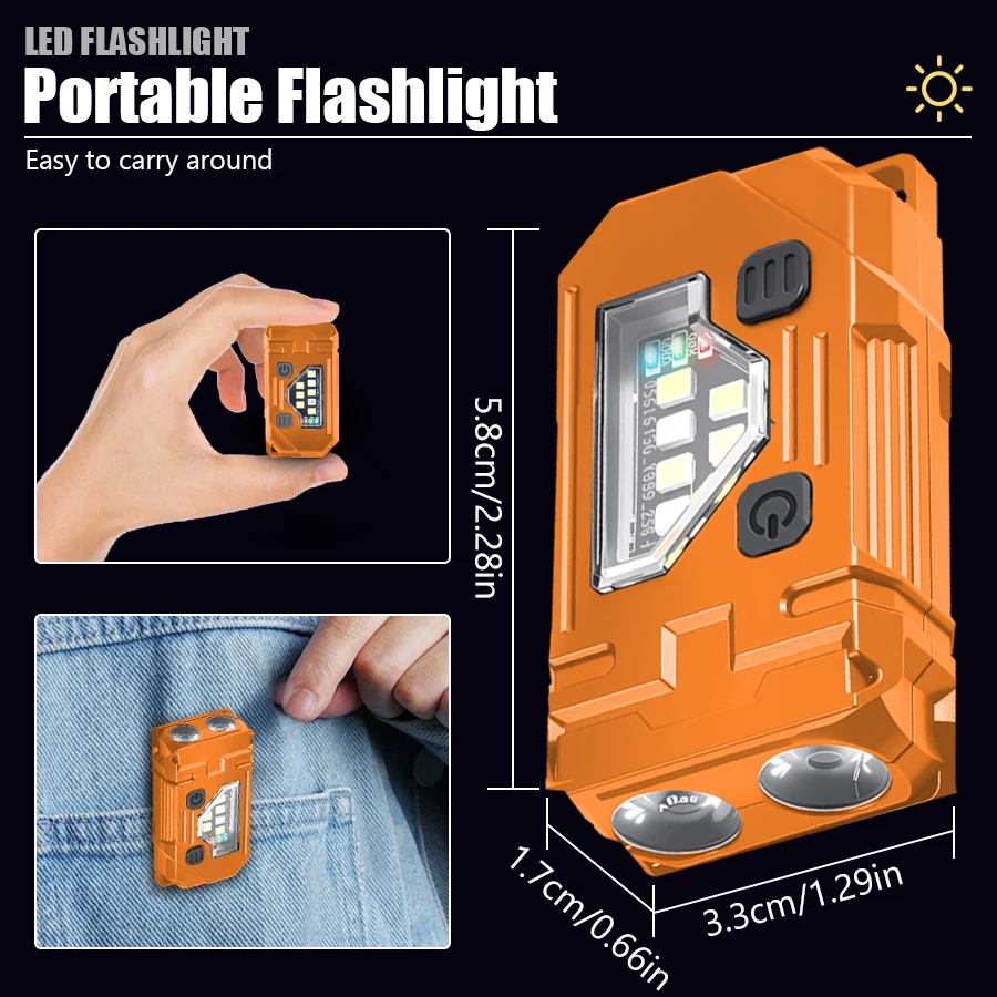 Gantungan Kunci Mini Senter ED - Outdoor Lighting Replacement Bulbs ulasan dan harga