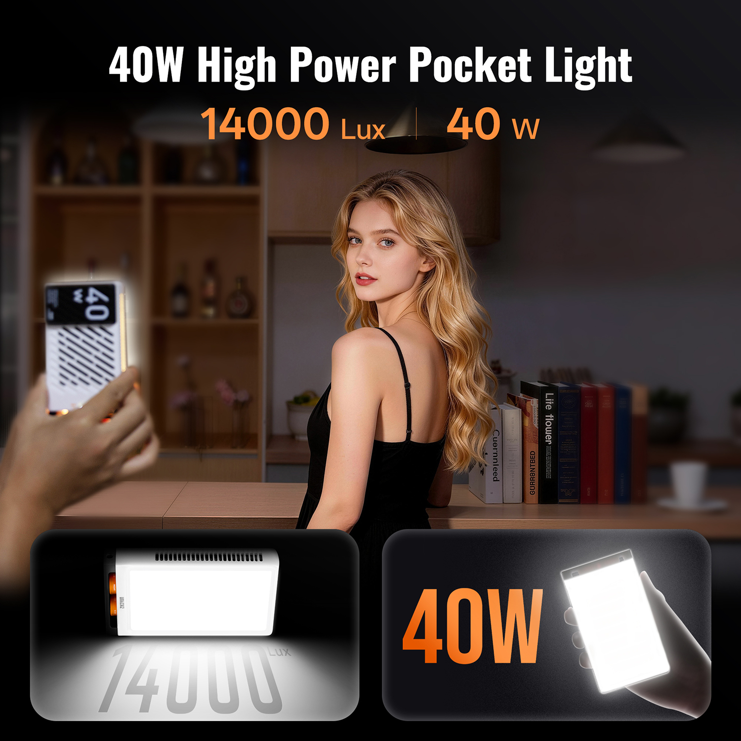 Lampu LED ZHIYUN Official FIVE - Outdoor Lighting Video ulasan dan harga